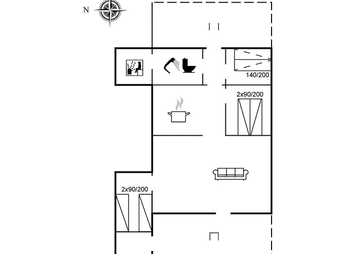 Holiday home Santuzza - 3-9km From The Sea By Interhome Kongsmark